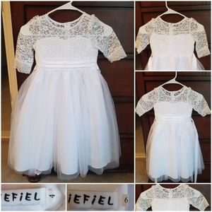 Flowergirl dress (sz 4)